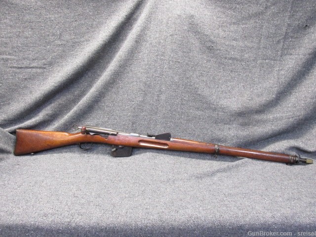 ANTIQUE SWISS MODEL 1889 SCHMIDT RUBIN RIFLE