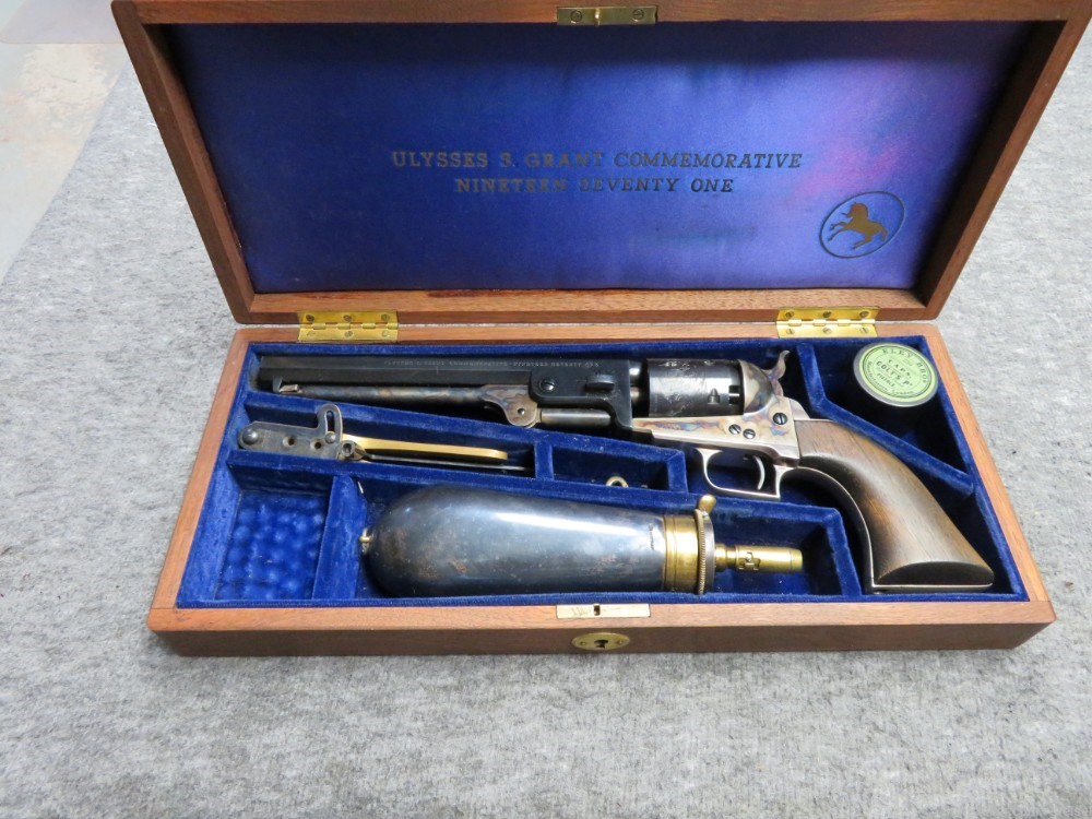 COLT “C” SERIES ULYSSES S. GRANT COMMEMORATIVE 1851 NAVY REVOLVER