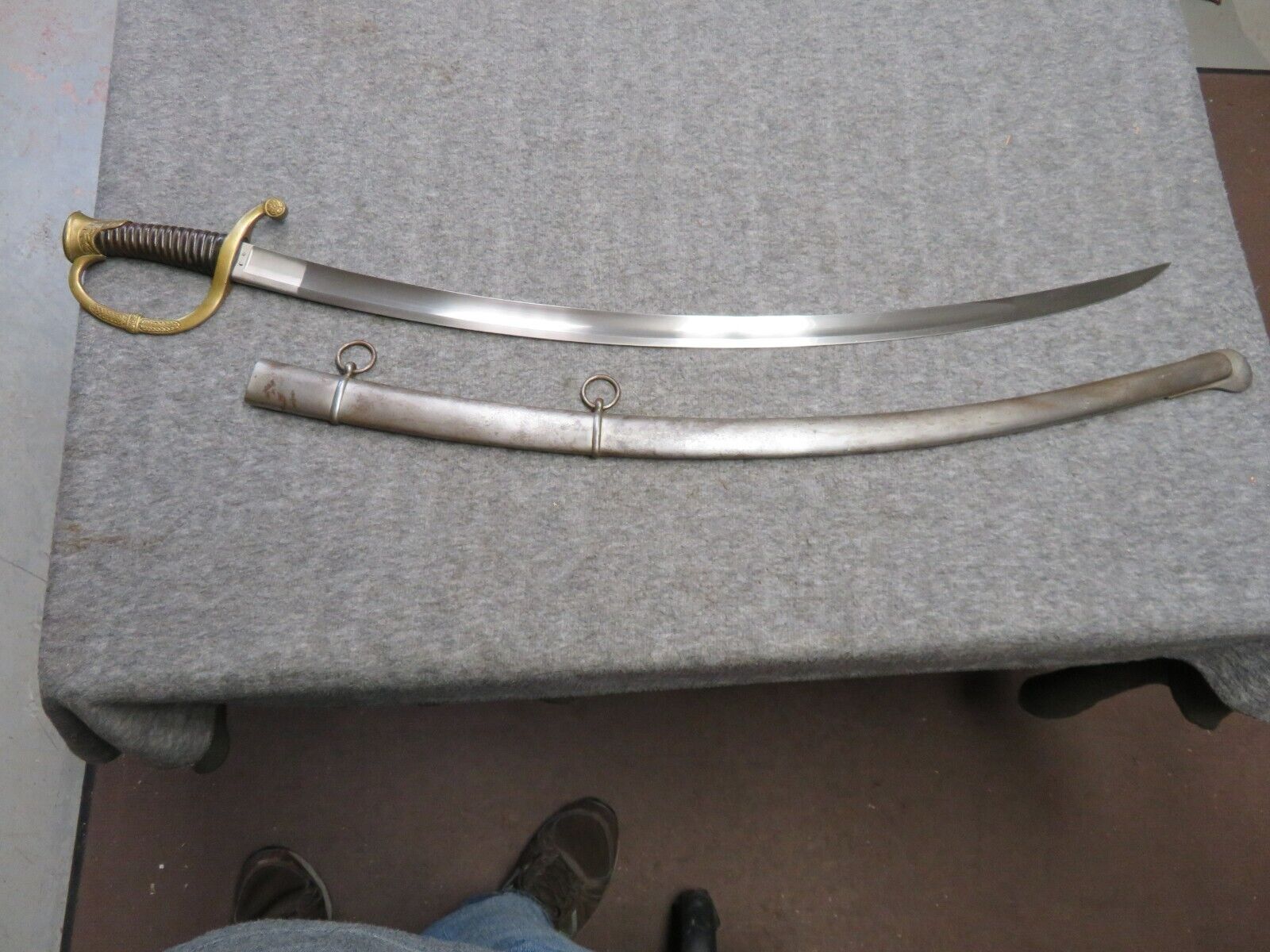 CIVIL WAR FRENCH MLE 1829 ARTILLERY SABER SWORD