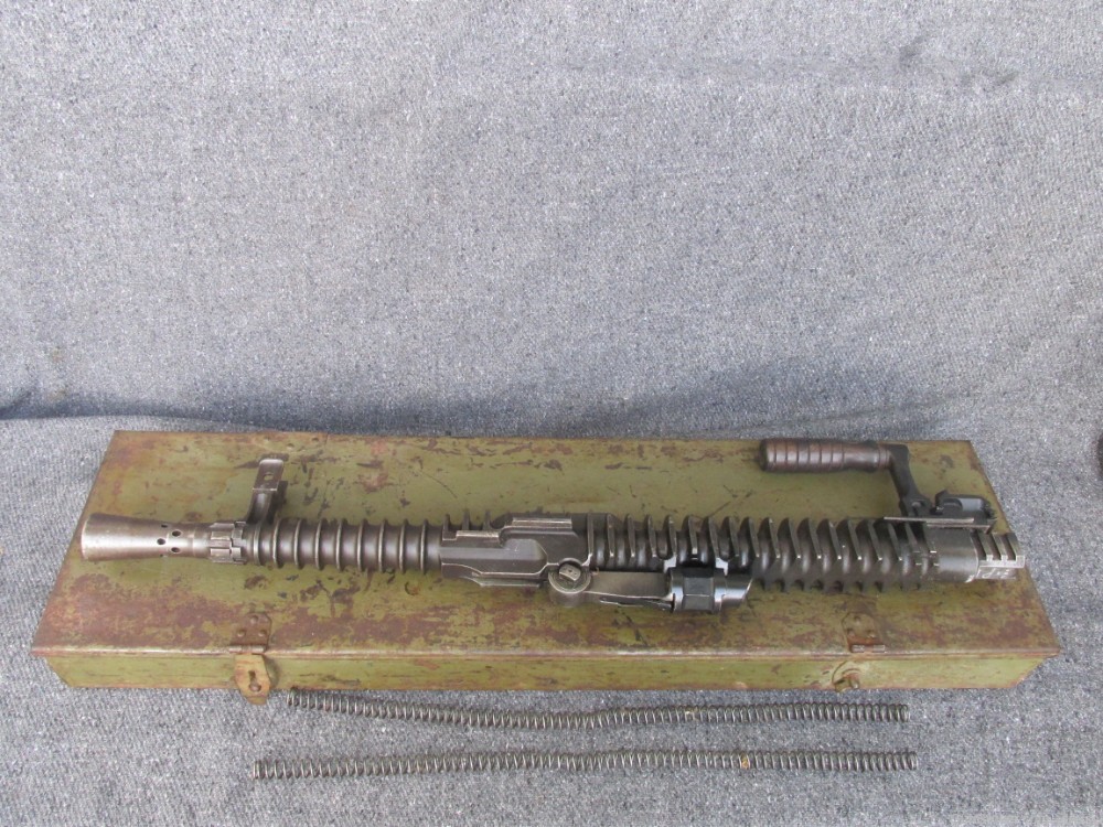 WWII CZECH ZB-30 MACHINEGUN BARREL & CASE