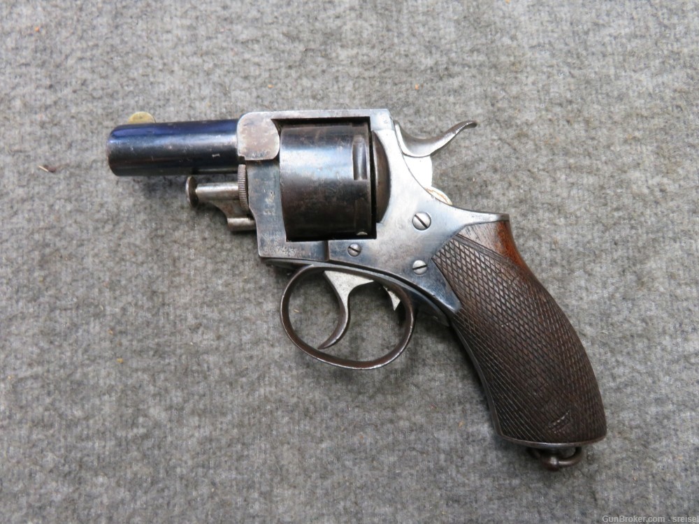 ANTIQUE BRITISH WEBLEY METROPOLITAN POLICE MODEL REVOLVER