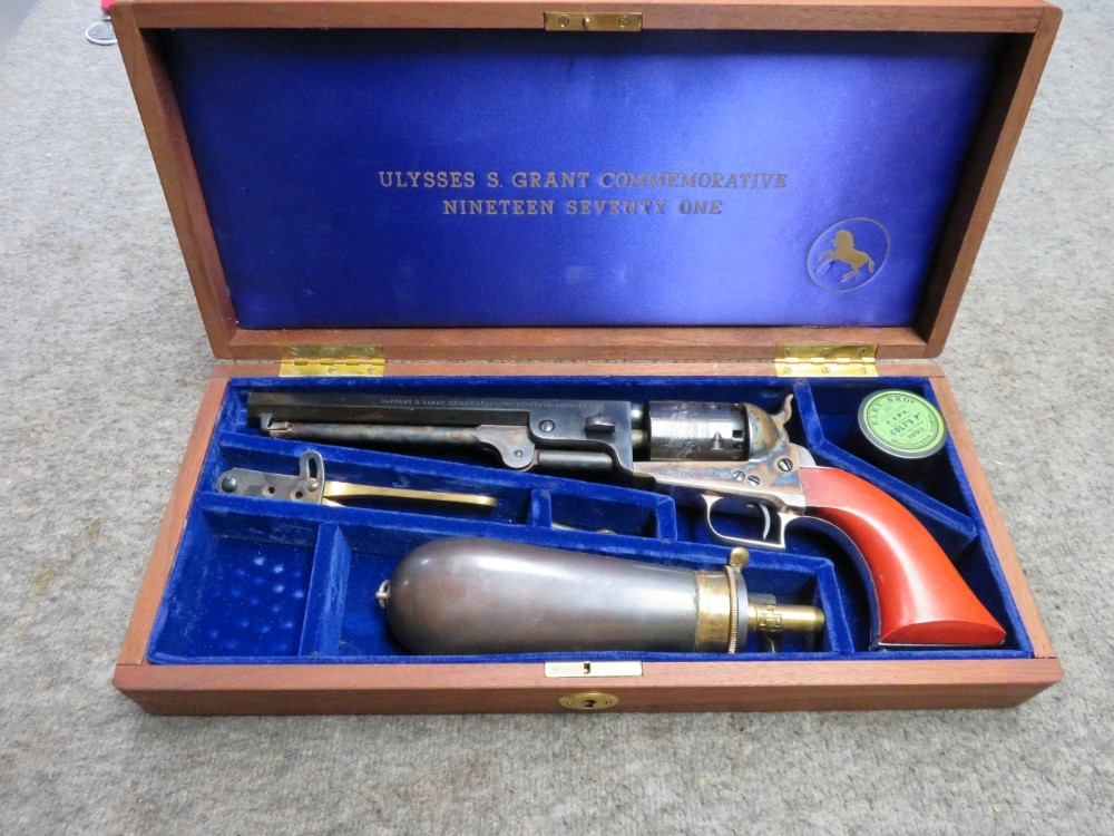 COLT “C” SERIES ULYSSES S. GRANT COMMEMORATIVE 1851 NAVY REVOLVER