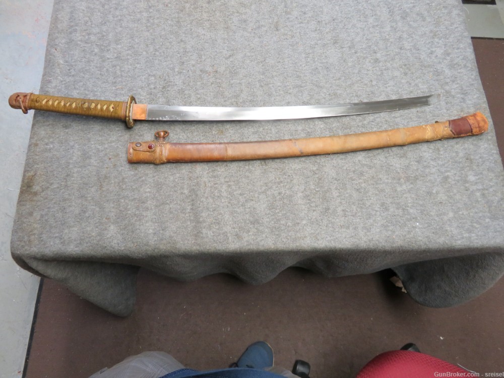 WWII JAPANESE ARMY OFFICER SHIN GUNTO SWORD