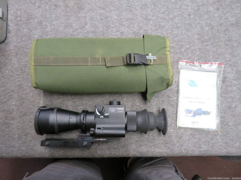 NAIT MK845 MARK III NIGHT VISION SCOPE W/ CASE & PAPERS