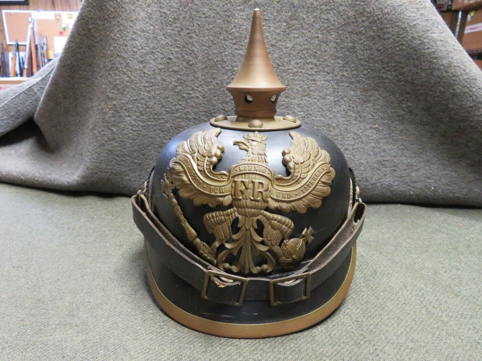 WWI GERMAN MODEL 1895 PICKELHAUBE HELMET