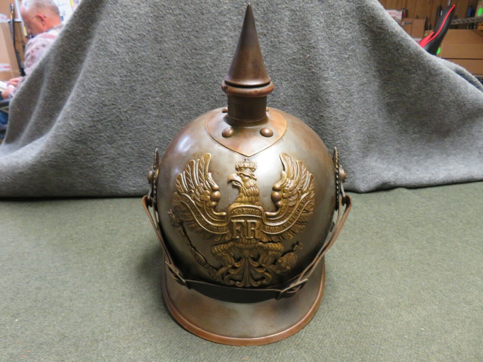 WWI IMPERIAL GERMAN CUIRASSIER “LOBSTER TAIL” HELMET