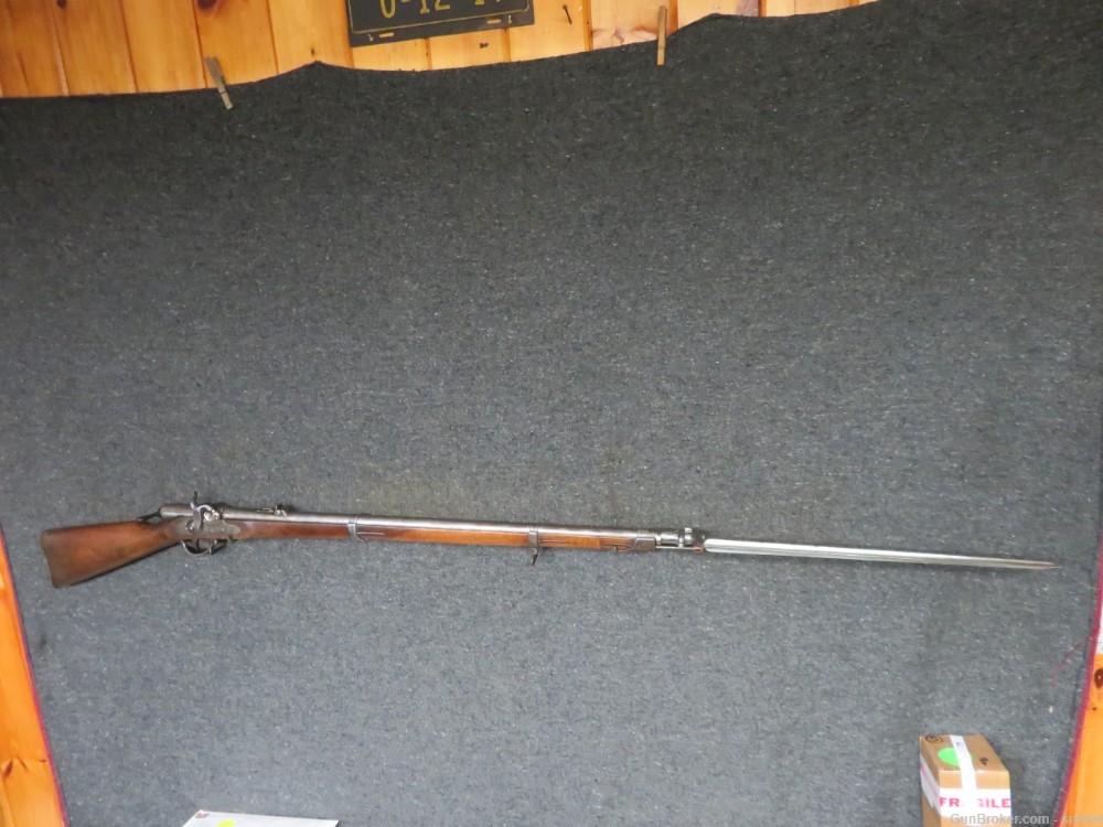 ANTIQUE BAVARIAN MODEL 1858/67 PODEWILS BREECHLOADING RIFLE