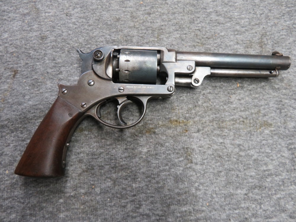 CIVIL WAR STARR MODEL 1858 DOUBLE ACTION ARMY REVOLVER