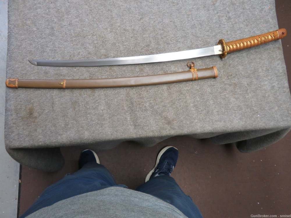 WWII JAPANESE ARMY OFFICER SHIN GUNTO SWORD