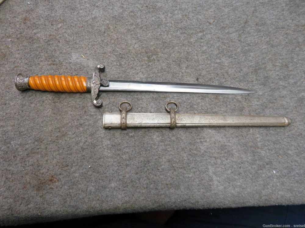 WWII GERMAN ARMY OFFICER DAGGER-EICKHORN