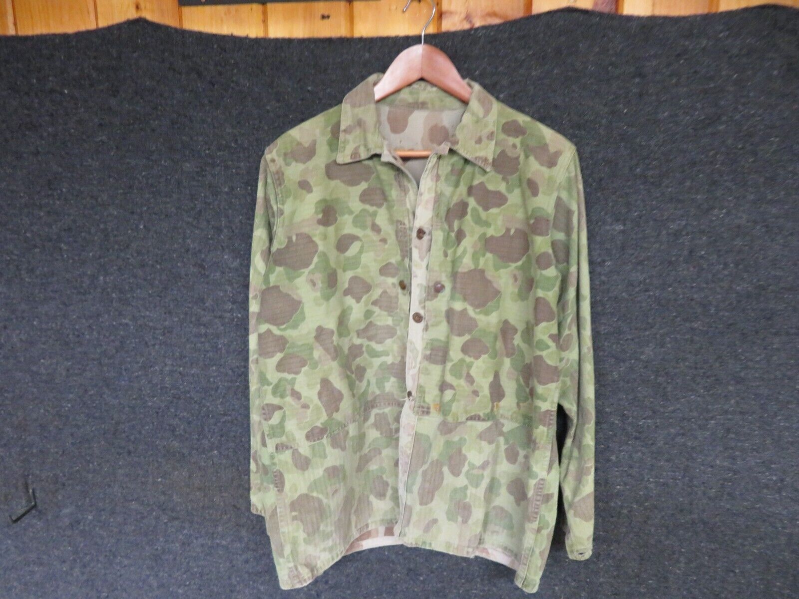 WWII USMC PATTERN 1944 CAMOUFLAGE JACKET