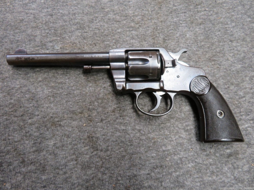 ANTIQUE US NAVY COLT MODEL 1896 REVOLVER