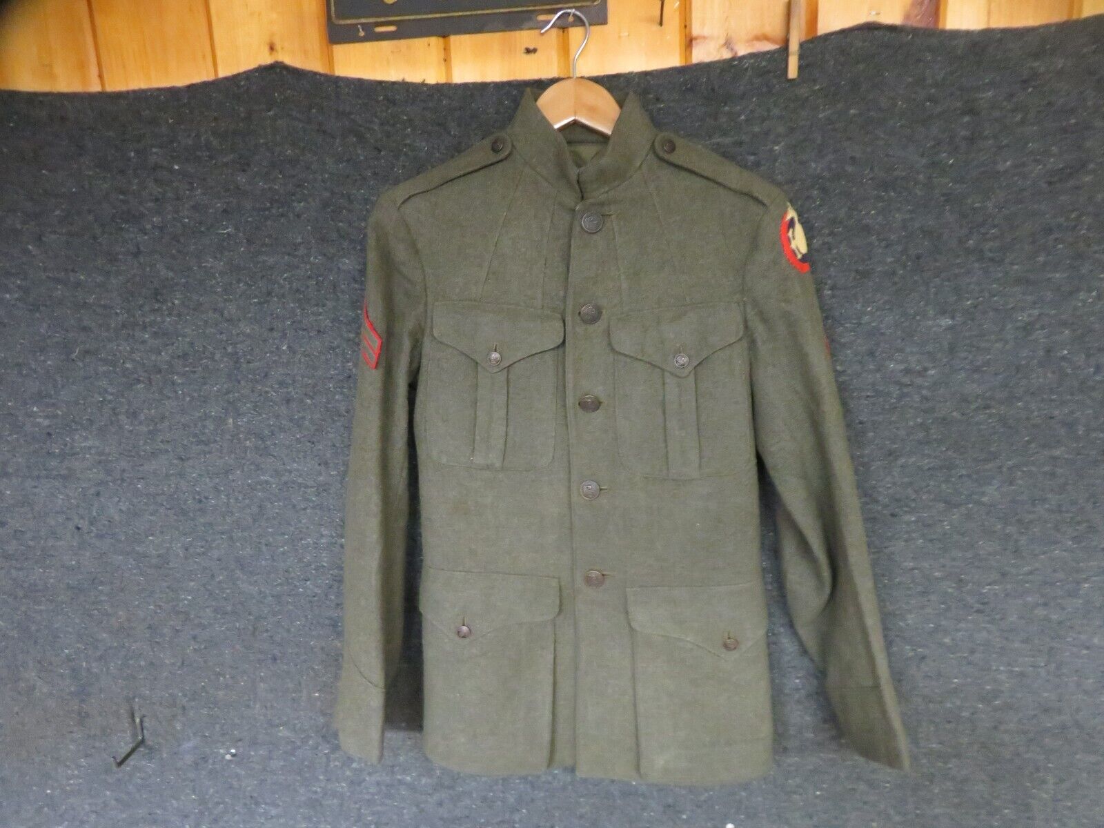 WWI USMC P-1917 UNIFORM TUNIC