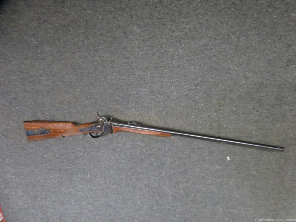 IAB MARCHENO REPRODUCTION SHARPS 54 CAL BLACKPOWDER BREECHLOAD RIFLE