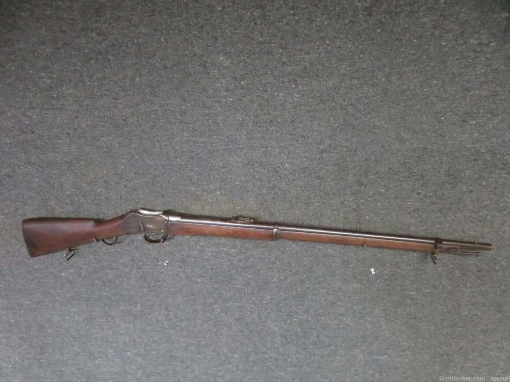 ANTIQUE JAPANESE MARKED OTTOMAN PEABODY MARTINI MODEL 1874 RIFLE