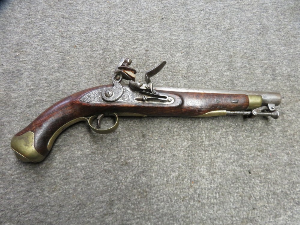 ANTIQUE BRITISH EAST INDIA COMPANY NEW LAND PATTERN FLINTLOCK PISTOL