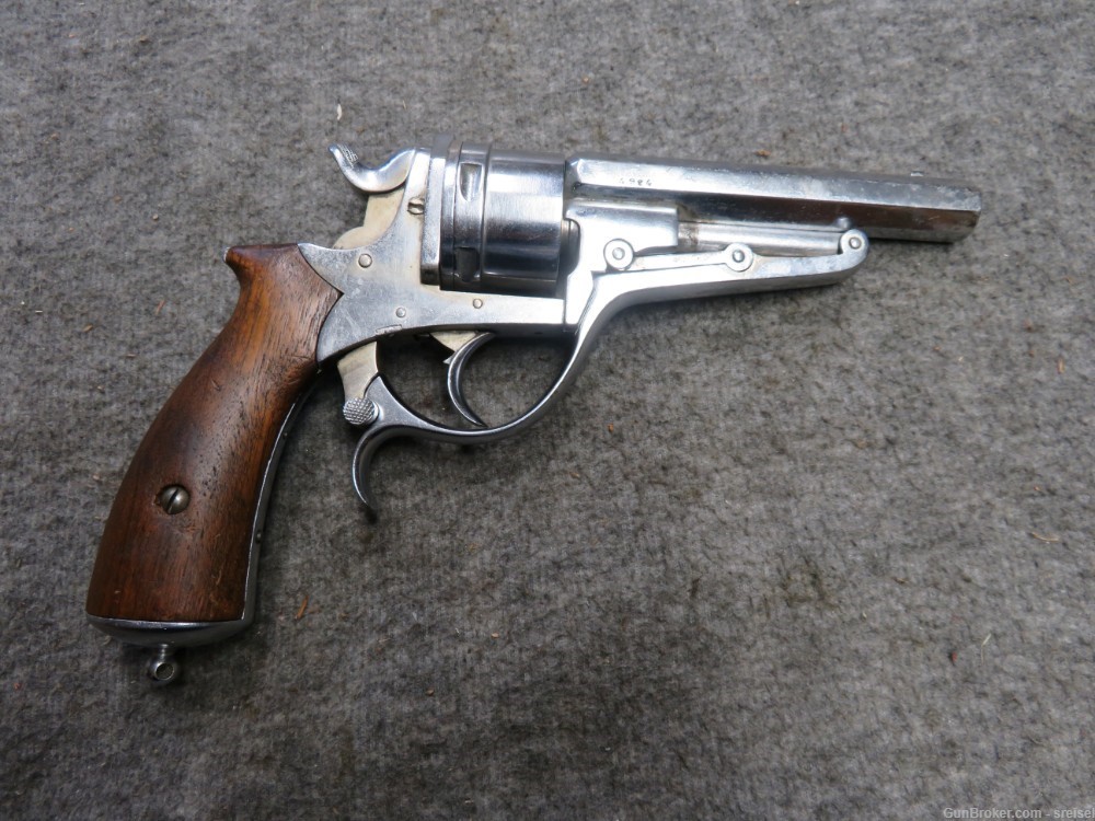 ANTIQUE BELGIAN GALAND REVOLVER