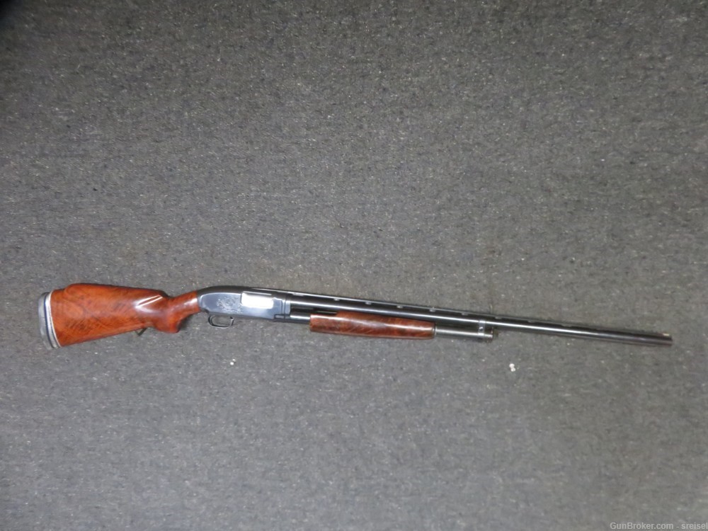 CUSTOM WINCHESTER MODEL 12 PUMP ACTION SHOTGUN