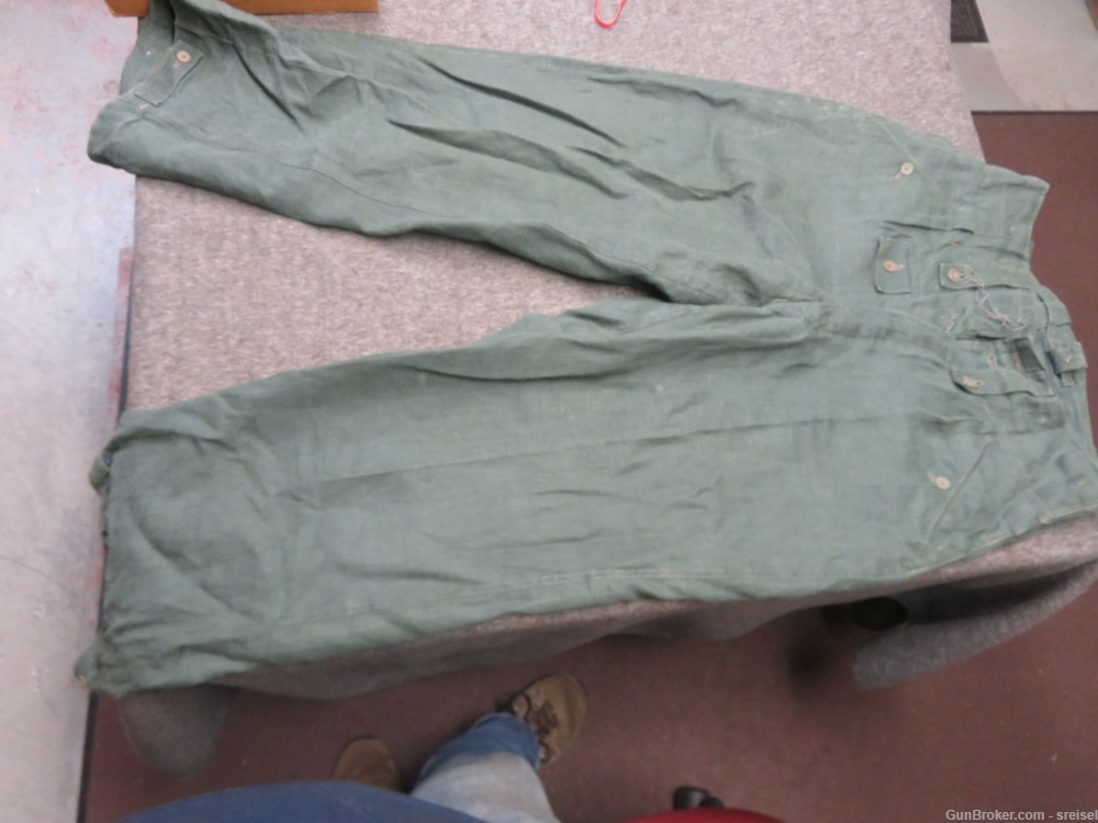 WWII GERMAN ARMY SUMMER TROUSERS