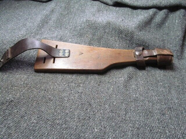 ORIGINAL WWI GERMAN ARTILLERY LUGER STOCK BOARD