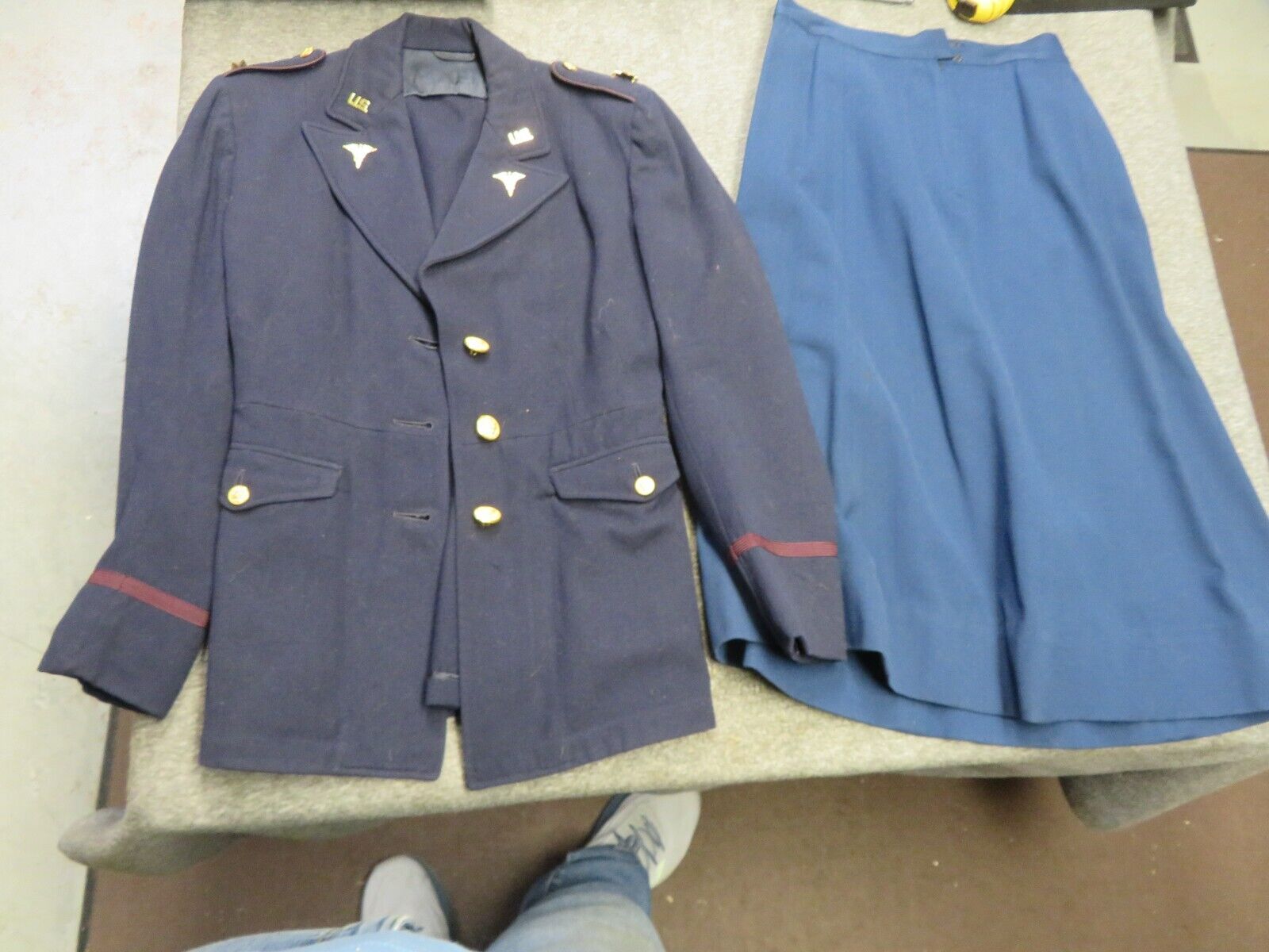 WWII US ARMY FEMALE OFFICER NURSE UNIFORM