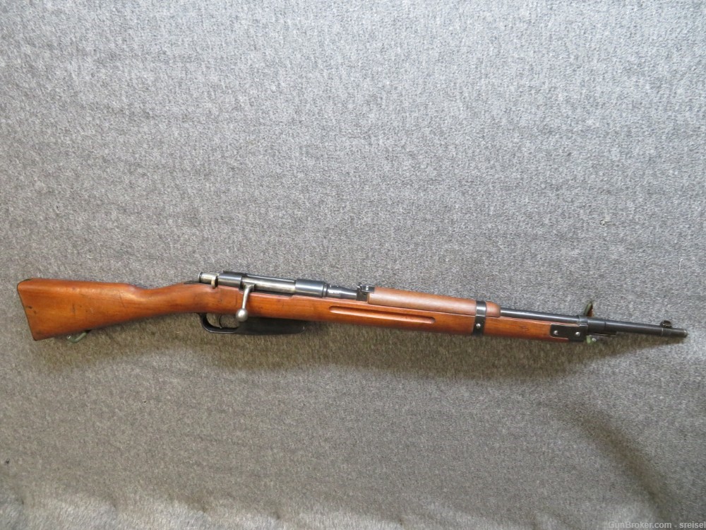 WWII FINN MARKED ITALIAN MODEL 1938 CARCANO SHORT RIFLE