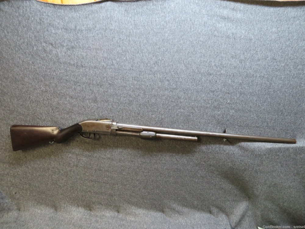 ANTIQUE SPENCER ARMS CO. 12 GAUGE PUMP ACTION SHOTGUN