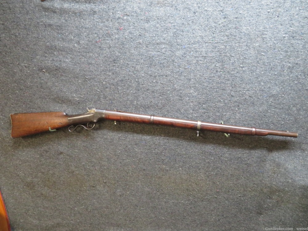 CIVIL WAR ERA BROWN MANUFACTURING COMPANY BALLARD MILITARY RIFLE