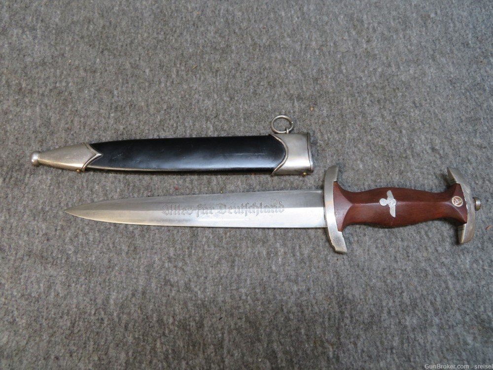 WWII GERMAN NSKK DAGGER-CARL EICKHORN RZM M7/66