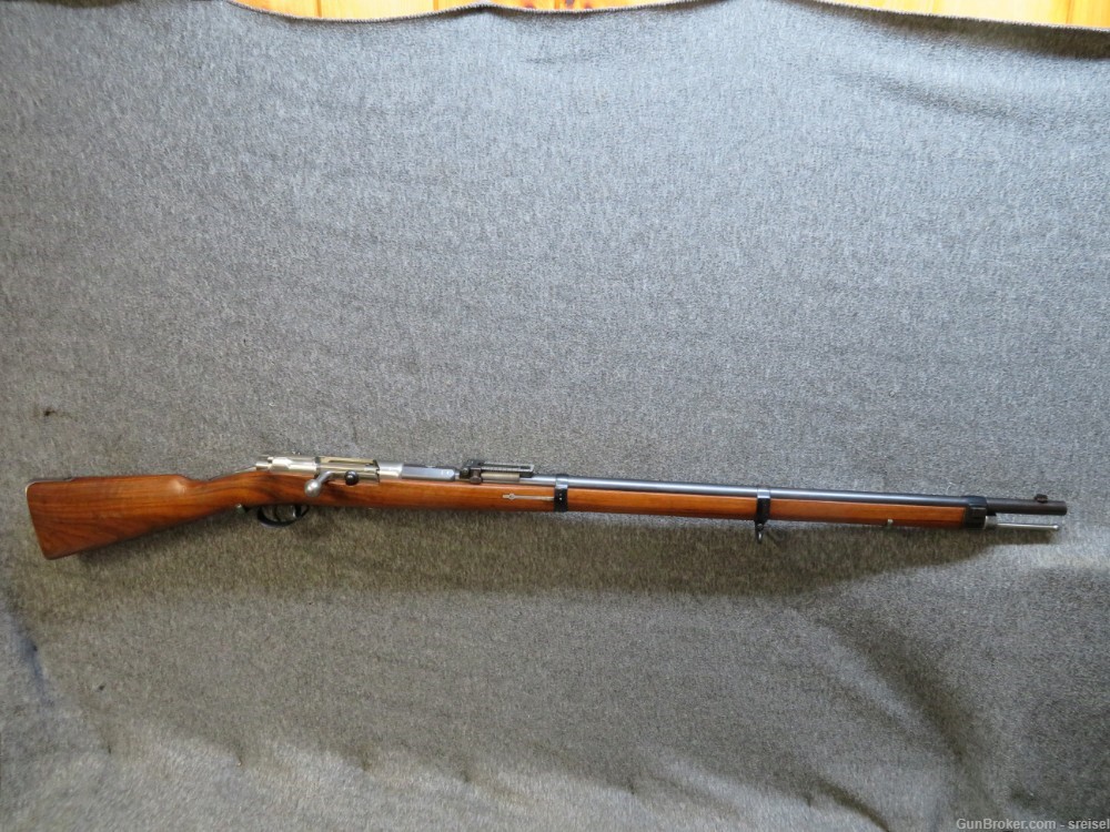 ANTIQUE GERMAN 71/84 MAUSER RIFLE-SPANDAU 1888