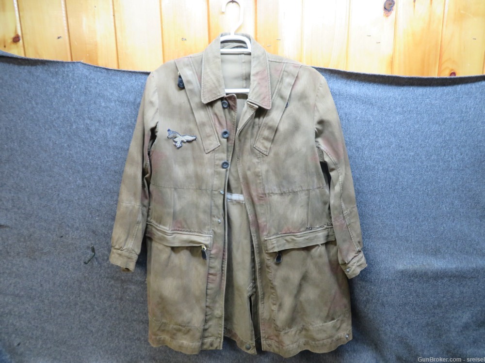 WWII German Luftwaffe Field Division Camo Smock Uniform w/ Eagle