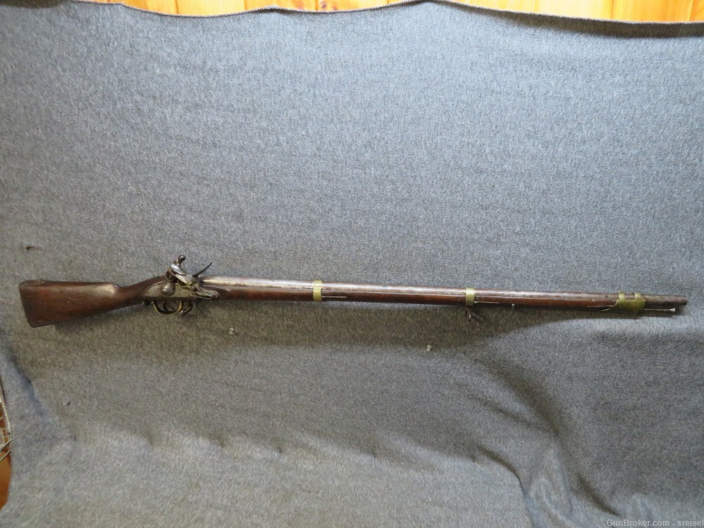 Antique Bavarian Military Flintlock Musket – 1830 | Rare Crown O Mark