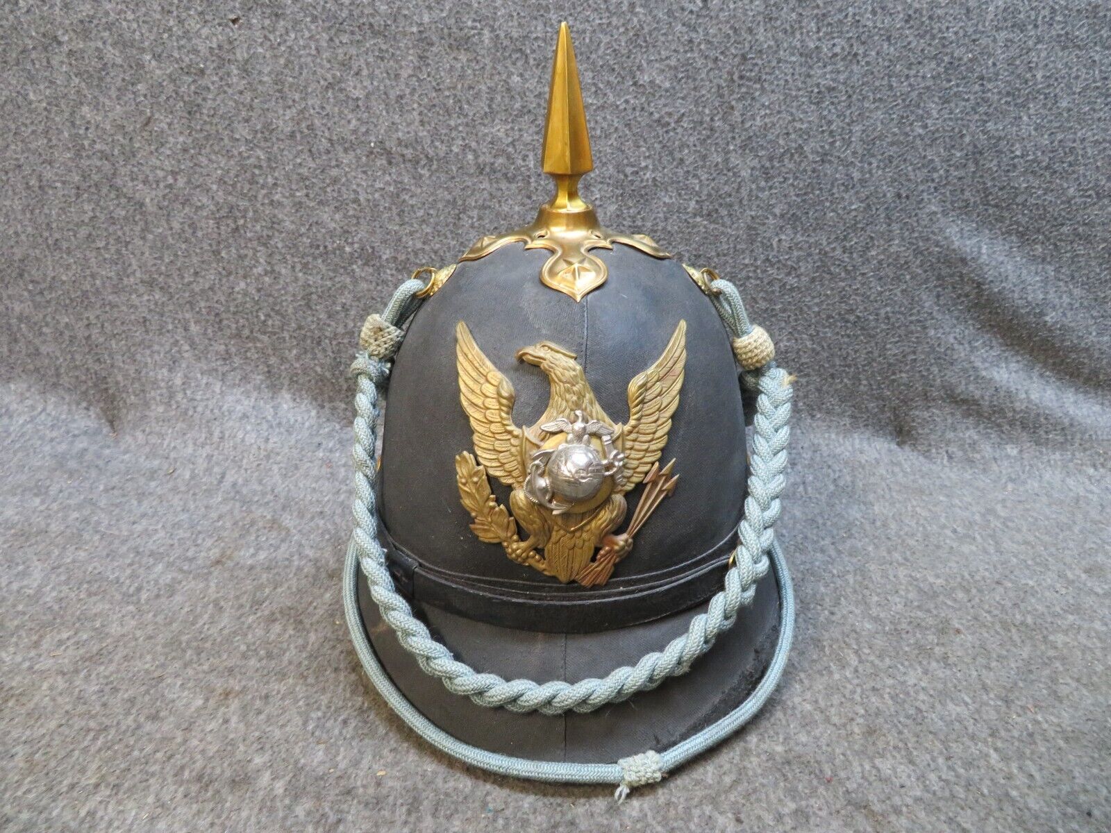 Indian Wars–Spanish-American War USMC Dress Spike Helmet