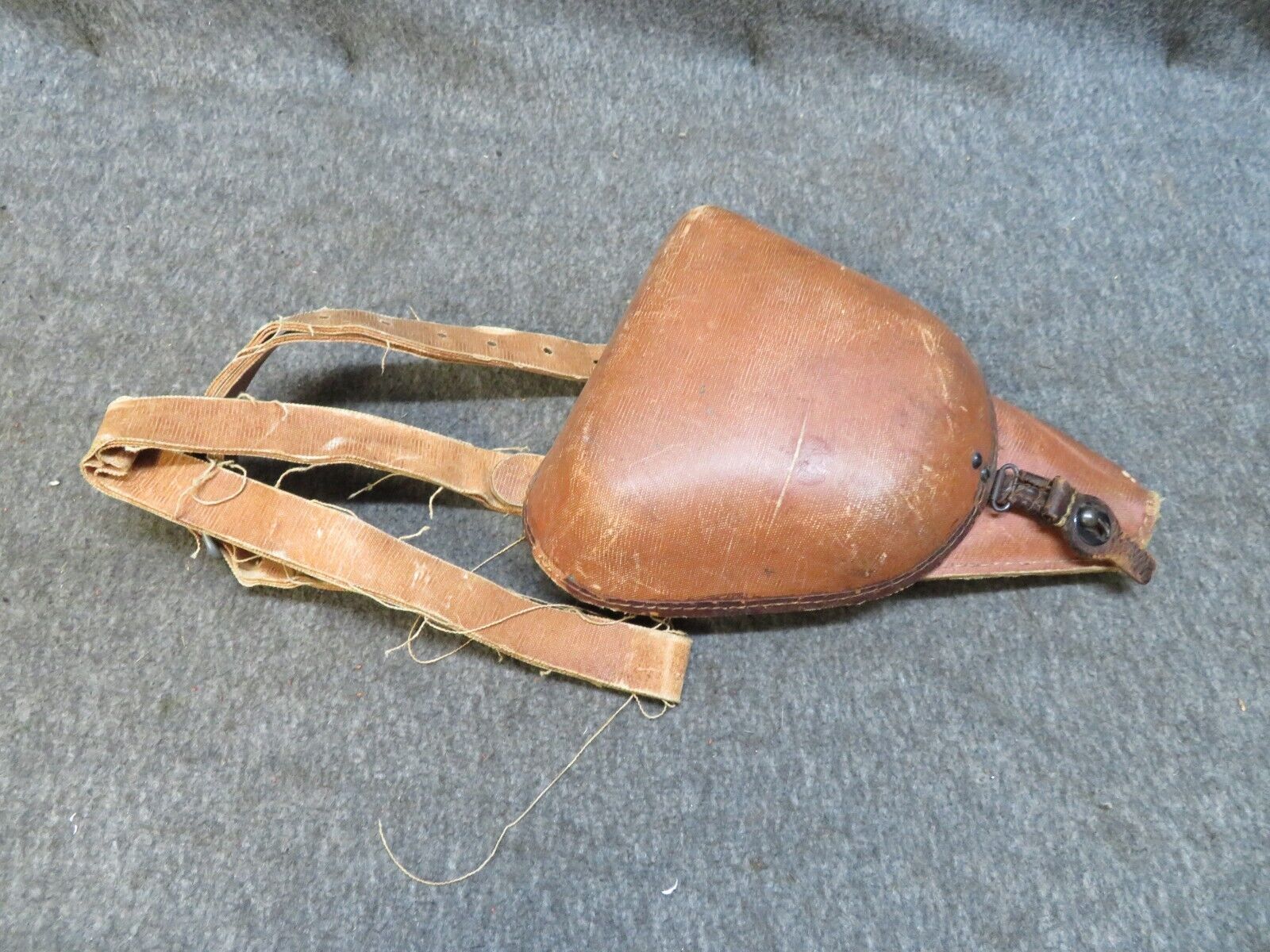 WWII Japanese Type 14 Nambu Pistol Holster w/ Shoulder Strap – Authentic & Rare Find!
