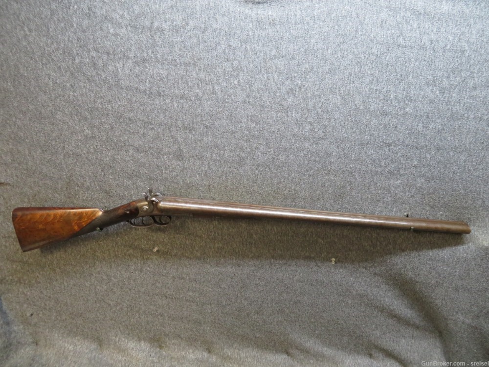 Antique Whitney Double Barrel 12 Gauge Shotgun – Nice Condition