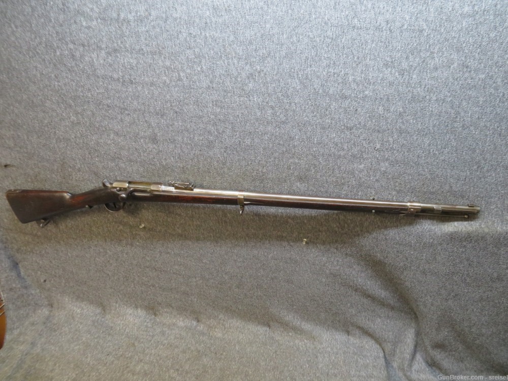 Antique French Mle 1866 Chassepot Rifle – Matching Numbers, St. Etienne 1872
