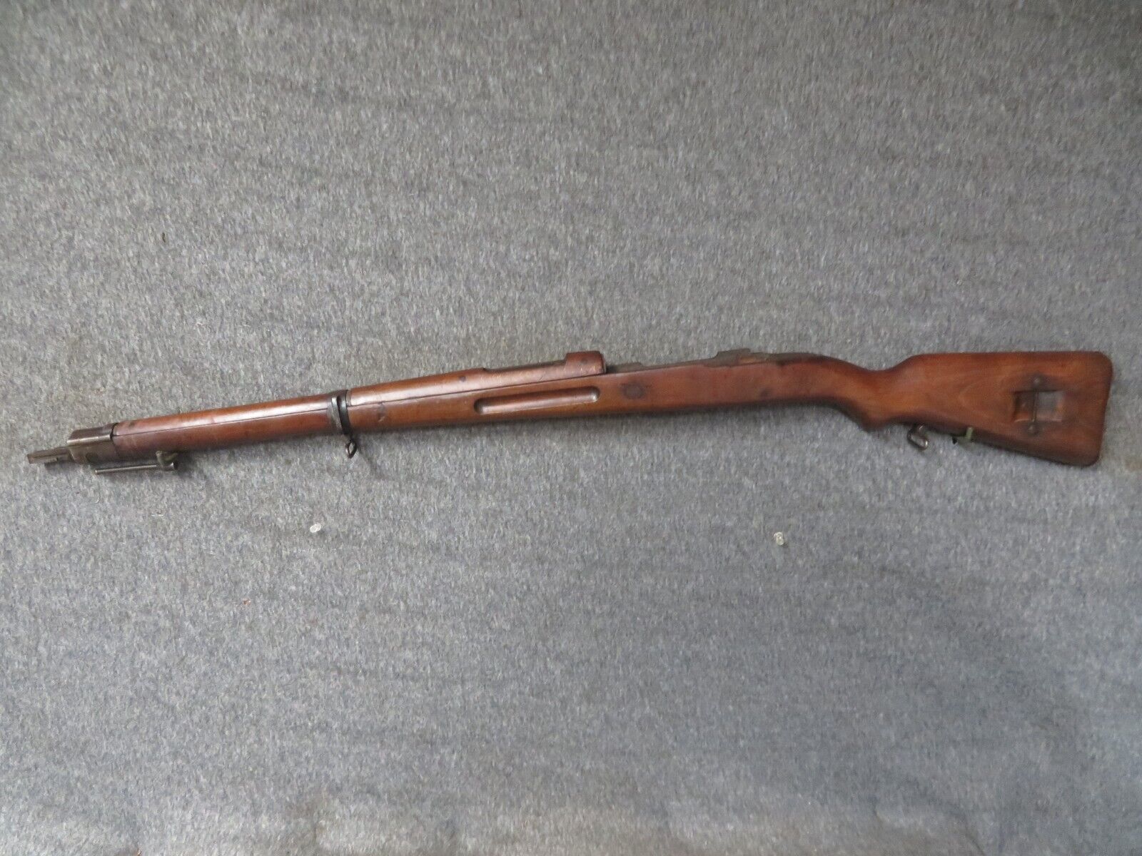 Polish K98 Mauser Rifle Stock Set – Complete & Scarce, Fits German Kar 98az