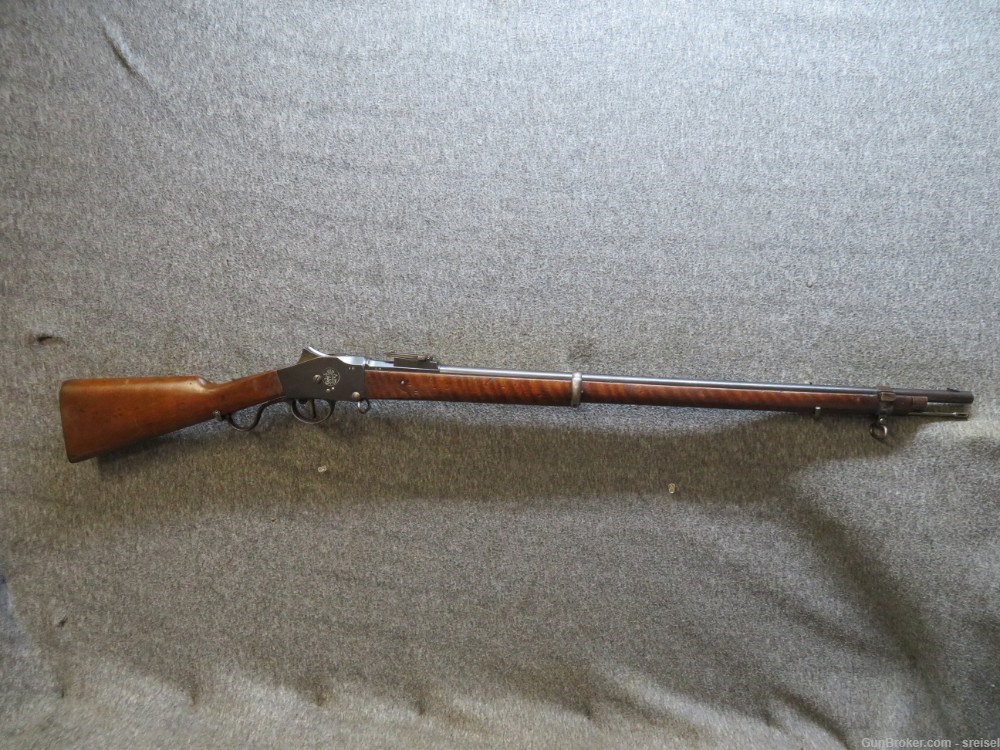 Antique Portuguese Model 1885 Guedes Rifle – Rare, Matching Numbers