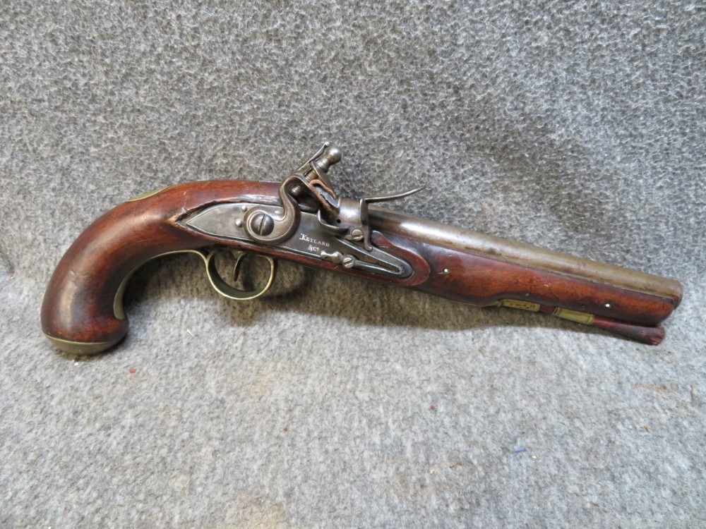 Antique English Ketland & Co. Flintlock Belt/Holster Pistol