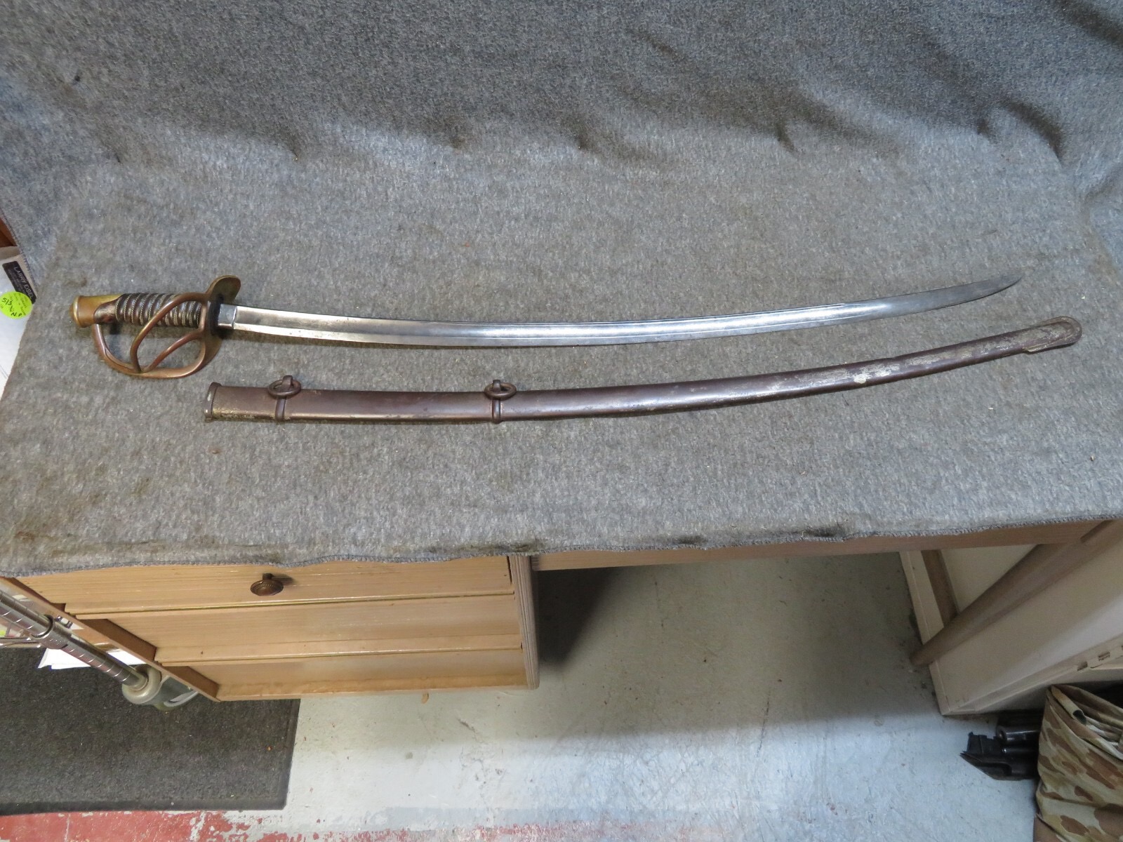 Civil War U.S. Model 1860 Cavalry Saber – Ames 1865