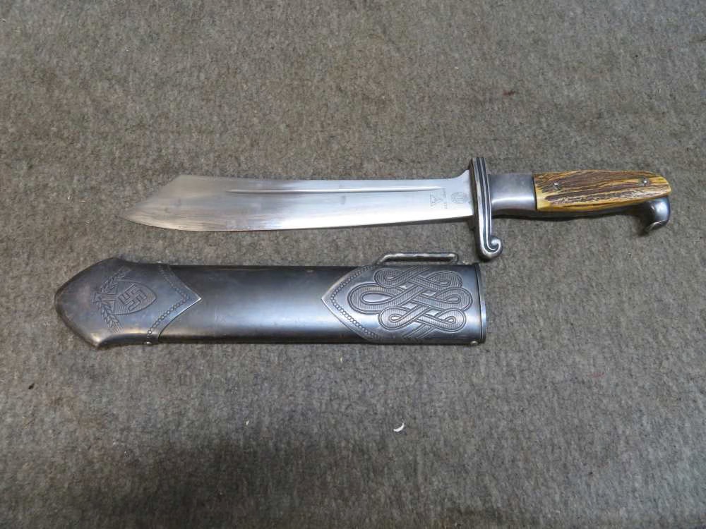 WWII German RAD Enlisted Hewer Dagger – Carl Eickhorn