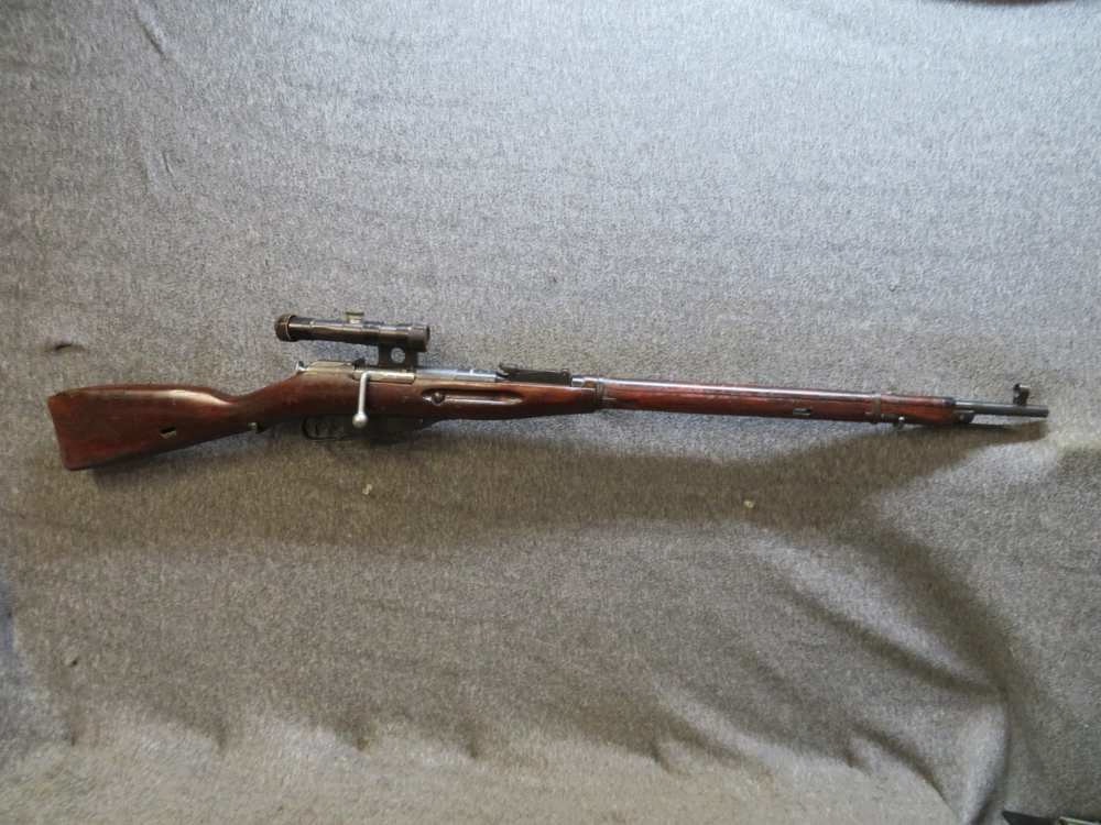 Original WWII Russian 91/30 Mosin Nagant PU Sniper Rifle