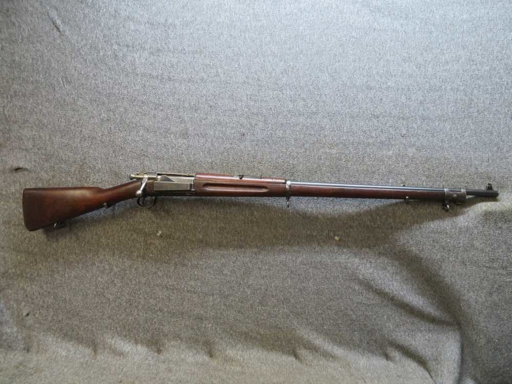 Model 1896 Krag, antique Krag rifle, U.S. military rifle Krag, Spanish American War rifle, Krag Jorgensen collector, Krag bolt action, .30-40 Krag rifle, antique U.S. service rifle, early American bolt action rifle