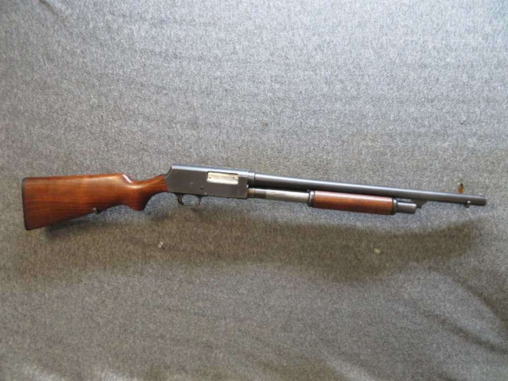 WWII US Military Stevens Model 520-30 Riot Gun – Original – Great U.S. Markings