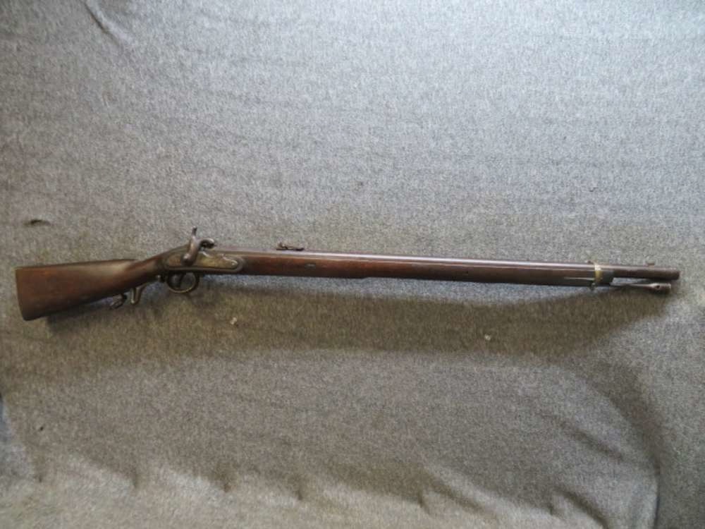 Civil War Austrian Model 1849 Augustin Jäger Carbine Musket – Rare Antique Firearm