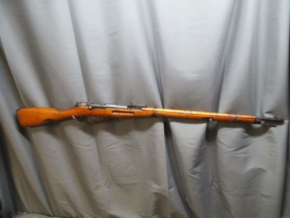 WWI Russian Model 1891 Mosin Nagant Dragoon Rifle – Izhevsk 1907