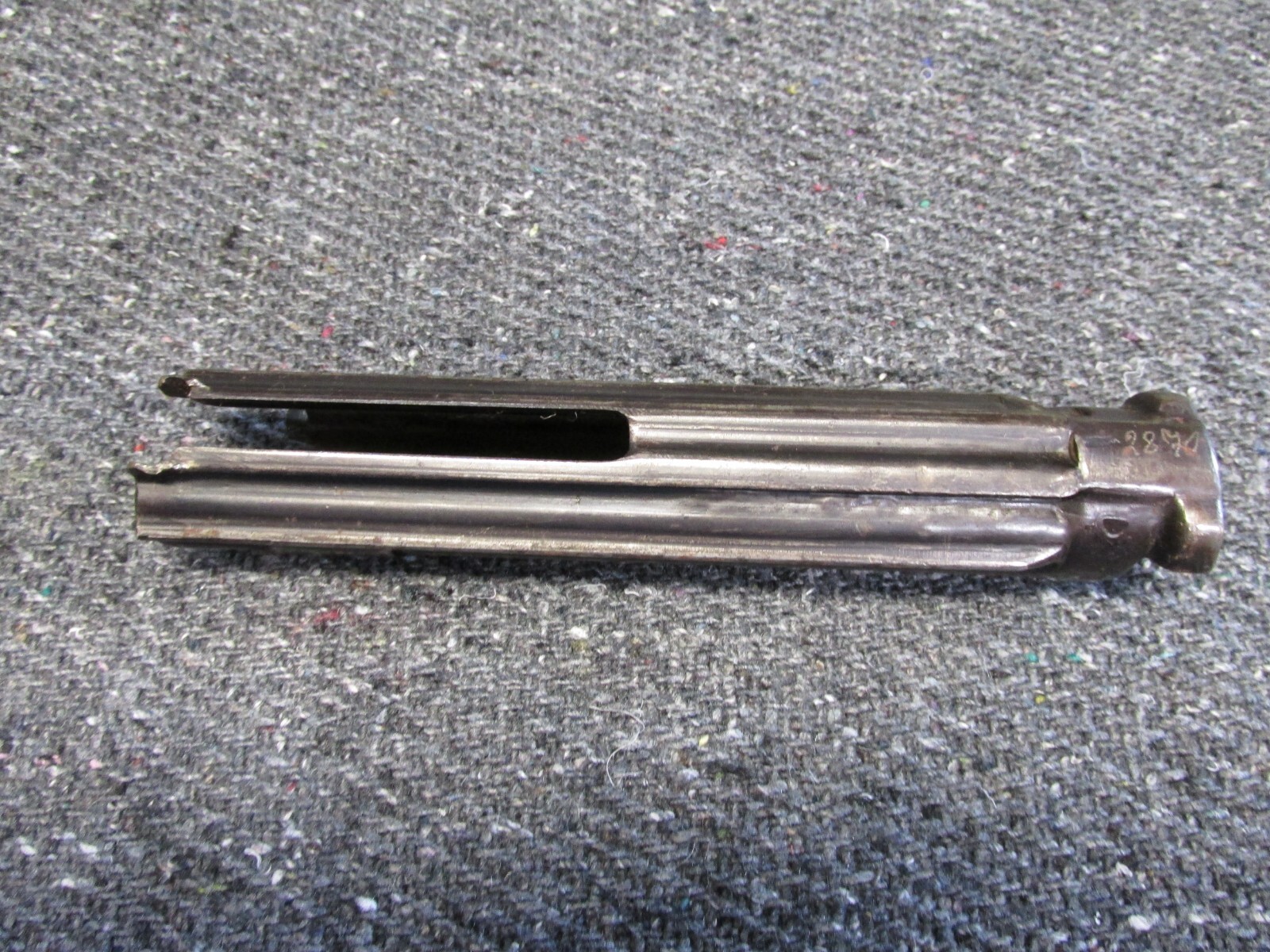 Original WWII German G43/K43 Rifle Action Cover – Stamped, Rare WWII Part