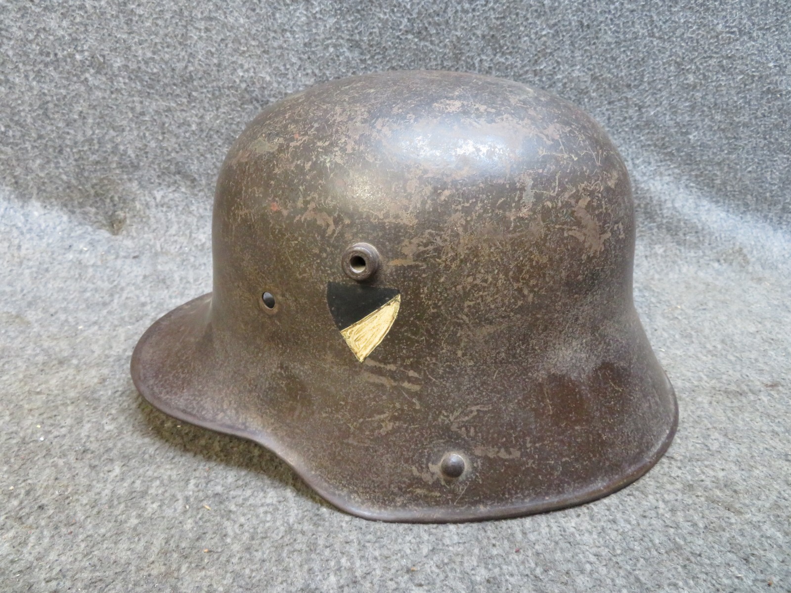 WWI German M1916 Helmet with Painted Reichswehr Prussian Shield