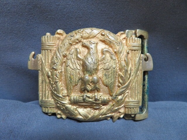 WWII Italian Fascist Party Leader Belt Buckle