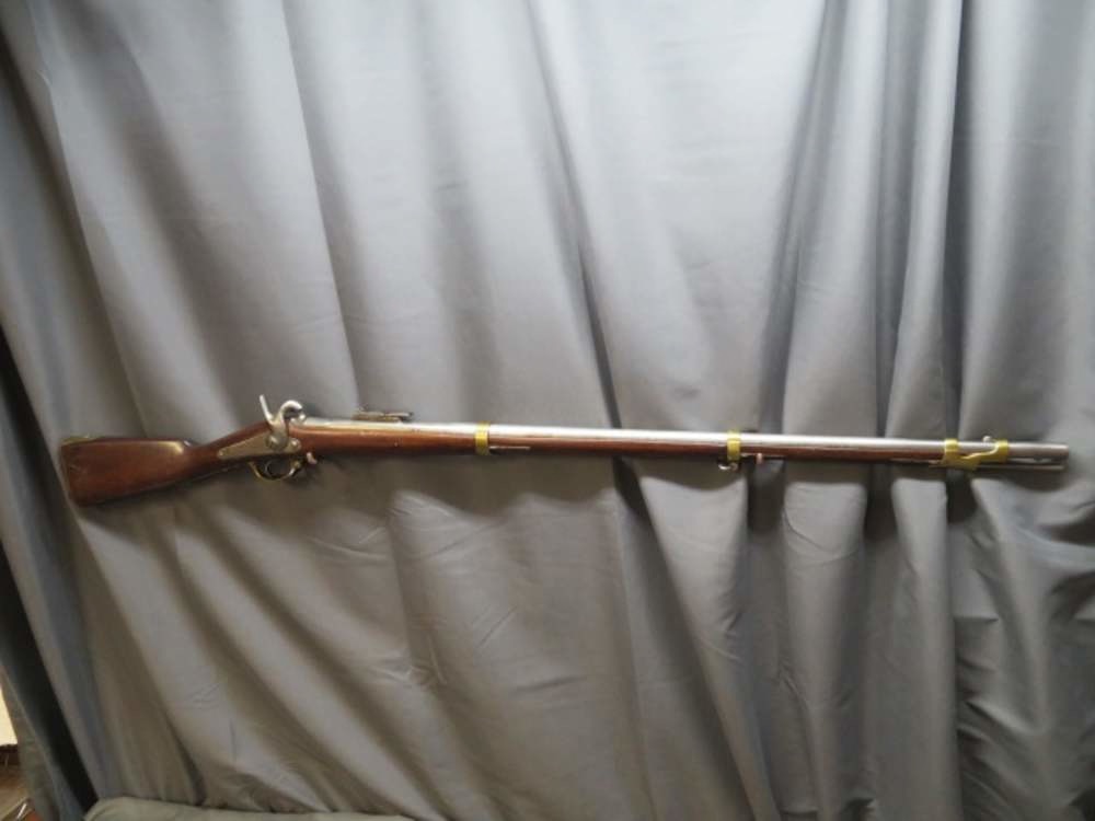 Antique Italian Model 1842 Rifled Musket – Napoli Arsenal – Rare Military Firearm